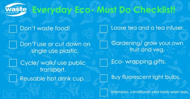 eco check list Everyday Eco